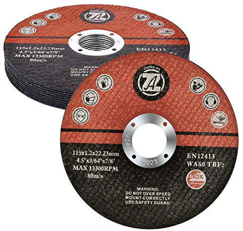 115mm Metal Cutting Discs, 20PCS Stainless Steel Cut Off Wheels, 1.2mm Thin Grinding Discs for Angle Grinder