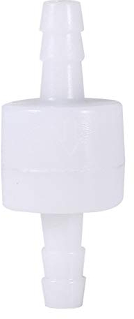 Akozon Rückschlagventil, 1 Stück 6 mm Einweg-Inline-Rückschlagventil Rückschlagventil für Heizöl Wasser Gas Luft
