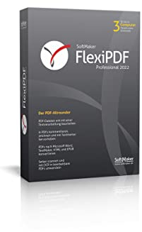 SoftMaker Flexi PDF Professional 2022 kompatibel mit Windows für 3Geräte desselben Haushalts