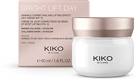 KIKO Milano Bright Lift Day | Crema Giorno Lifting Illuminante Con Collagene Marino - Spf 15