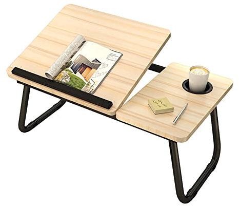 KIZQYN Laptop-Tisch Computertisch Das Schlafsaal Bett kann angehoben und den Laptop-Schreibtisch gesenkt Werden Arbeitstisch für das Heimbüro (Color : 1)
