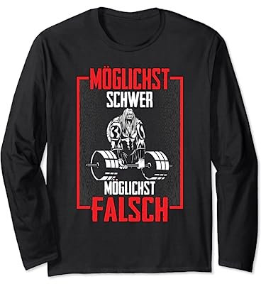 Bodybuilder Kraftsport Athlet - Old School Bodybuilding Langarmshirt