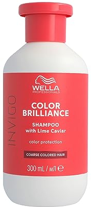 Wella Professionals Invigo Color Brilliance Shampoo professionale capelli - Con vitamina E per colori protetti e radiosi - Per capelli spessi 300 ml