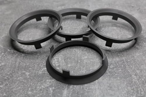 Zentrierringe Distanzringe 70,1 mm x 66,6 mm Silber für Alufelgen