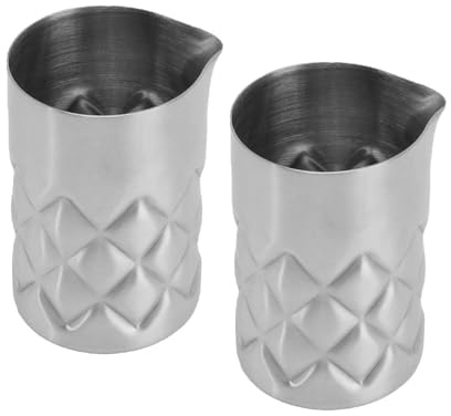 Edelstahl-Cocktail-Rührglas, 2 Stück, Bar-Rührglas, Metall, Doppelwandig, Mixdose, Getränke-Shaker, Dose, Cocktail-Shaker, Weinmixer