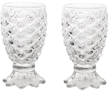 soulnioi Cocktail Glasses Set of 2,Mermaids Shaped Drinking Glasses,Quality Champagne Glasses,Exspresso Martini Glasses,for Wedding,Party,Family Dinner for Gift