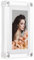 Andoer Cornice digitale da 5 pollici, cornice elettronica in acrilico, foto elettronica, lettore di foto/musica/video, rotazione automatica, memoria da 8 GB, batteria integrata