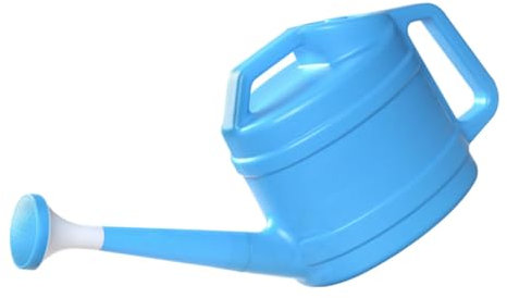Arrosoir à Long Bec 2, 5 L en Plastique Bleu, Poignée Confortable