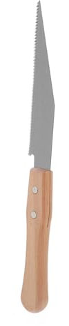 KONTONTY Portátil De Tracción Para Carpintería Mango De Madera y Dientes Afilados Adecuada Para Trabajos De Mortaja y Proyectos Caseros