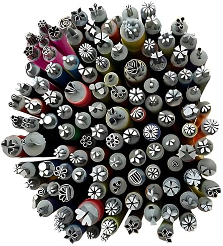 Nail Art Pinsel Set mit 12 Präzisionswerkzeugen für Punktierung – DIY-Set für Nagel-Graffiti und Stempel für Frauen und Mädchen, Nagelkunst-Enthusiastinnen, Stempelpinsel für Nägel