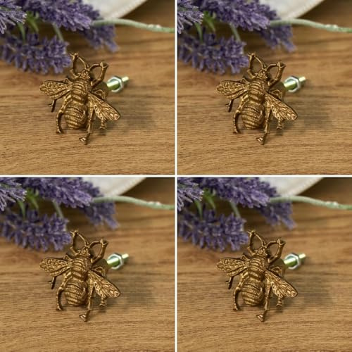Melody Maison Set of 4 - Bumblebee Drawer Knobs 5.5cm x 5.5cm