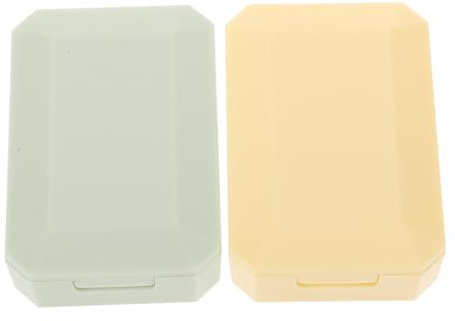 Holibanna 2sätze Kontaktlinsenbehälter Mit Spiegel Kompakter Linsen Organizer Auslaufsichere Linsenboxen Für Reisen Und Outdoor-aktivitäten