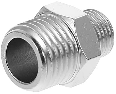 Uonlytech Airbrush Adapter 1/8 Zoll zu 1/4 Zoll Schnelltrennkupplung für Airbrush Schlauch Nützlich und Langlebig Flexibel Einsetzbar