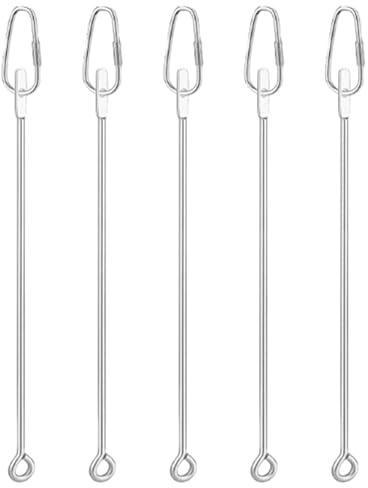 Lot de 5 brochettes de nourriture pour oiseaux pour perroquets, perruches, calopsittes, conures, fruits