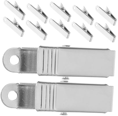 Zerodeko 24 Pezzi Morsetto Molla Per Mini in Filo d Mini Morsetti a Pinza Per Test Elettrici Morsetti Molla in Metallo Presa Forte Per Uso in Laboratorio e Artigianale
