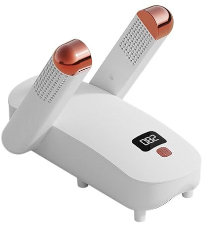 Jiahuade Schuhtrockner Elektrisch,Boxhandschuh Trockner,Schuh Trockner Antibakteriell und Faltbares Design,Beseitigt Effektiv Gerüche und Antibakteriell,Schuhtrockner Fußballschuhe für Stiefel Socken