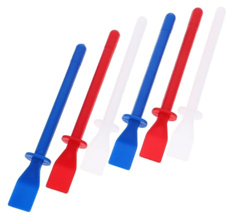 LIFKOME Juego de 6 Piezas de Esparcidor de Pegamento para Cuero Diseño Ergonómico, Material Pp Copolímero, Fácil de Limpiar, Adecuado para Proyectos de Bricolaje y Color Aleatorio
