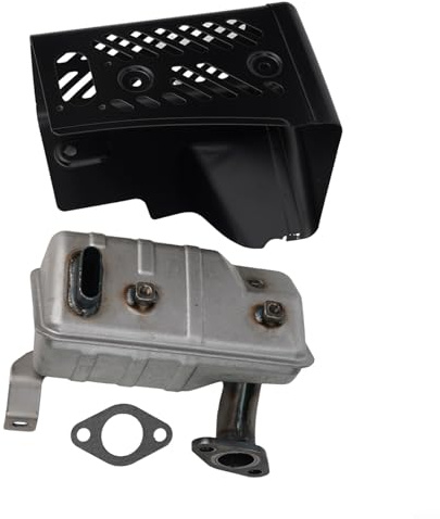 AugustknowU Conjunto de silenciador de escape para EY20 para motor generador EY20-3 EY20D