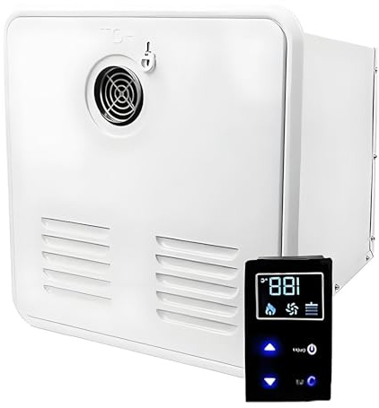 55,000 BTU Instantaneous Electric Water Heater for Motorhomes, 12V DC Shower Heater, Compatible with All Recreational Vehicles and Campers