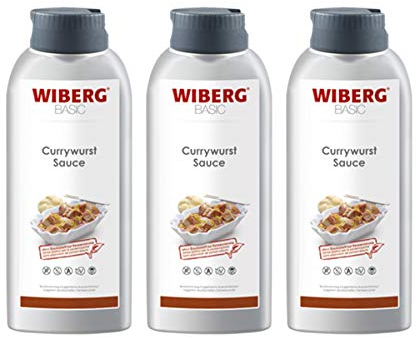 Wiberg BASIC Currywurst Sauce, 740 g 3er Pack