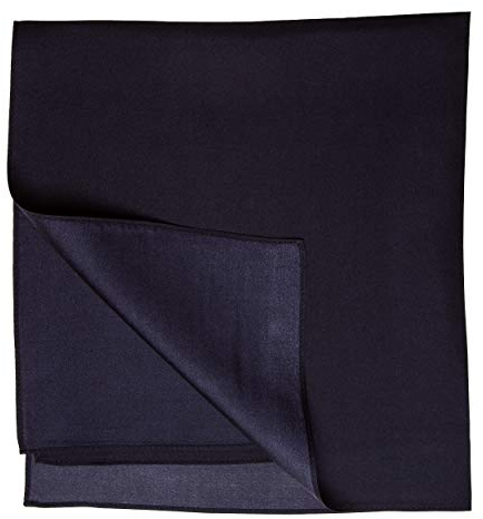 Tinitex Nickituch Seidentuch schwarz Twillseide 53x53cm