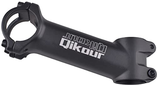 Azarxis Vástago de Bicicleta 31,8 mm 17 Grados Potencia con Manillar Aleación de Aluminio para Bicicleta de Carretera, Bicicleta de Montaña, BMX, MTB, Ciclismo (31,8 x 110mm)