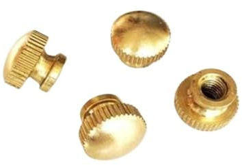 SEIDER 10 Teile/los M3 M4 M5 M6 Messing Schritt Daumenmutter Rändelmutter Handfestziehen(M6)