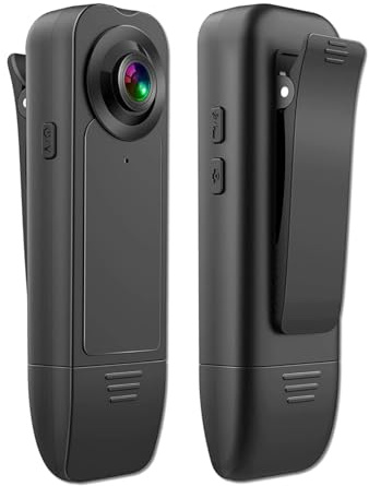 Mini Body Camera Auto Save HD 1080P 6H Clip Posteriore della Batteria per le Forze Dell'ordine