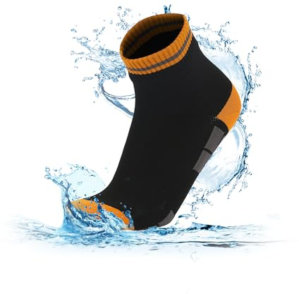 RANDY SUN Calcetines Unisex Impermeables hombre,Calcetines Impermeables Transpirables Para Escalada,Calcetines Impermeable Mujer,Termicos,Ciclismo,Pesca,Esquí,Trekking,Jogging,Golf,Moto,1 Par