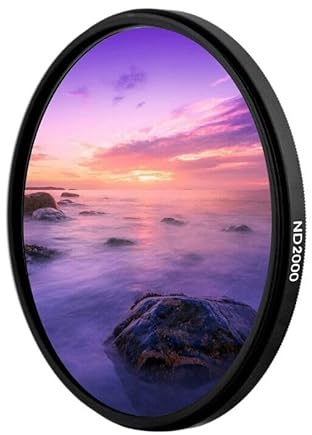 37mm Camera Lens Slim Tempered Glass ND2000 Filter 11 Stop Neutral Density Filter For Olympus OM-D E-M5 Mark III With Olympus M.Zuiko ED 14-42mm Lens