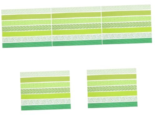 SEWACC 35 STK 10 cm Baumwollstreifen bastelmaterial bastel Materialien Cotton Fabric Dekorationsstoffe dekostoffe gesteppter Stoff Stoffstreifen Masse Stoffbündel DIY Tuch Baumwolle Green