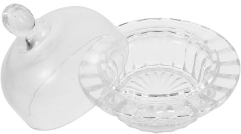 Alipis Bol à Dessert Verre Transparent Avec Couvercle Pour Pudding Fruits Et Apéritifs Parfait Pour Fêtes Repas à Domicile