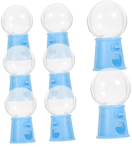Zerodeko 12pcs Mini Candy Dispenser Fun Vending Machine for Gumballs Treats for Parties Creative Twisting for Hand Eye Coordination Daily Enjoyment