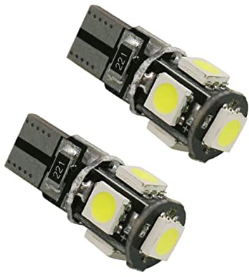Ciieeo 10pcs Car Reading Light License Plate Lamp Wide-angle Illumination Light for Interior Use