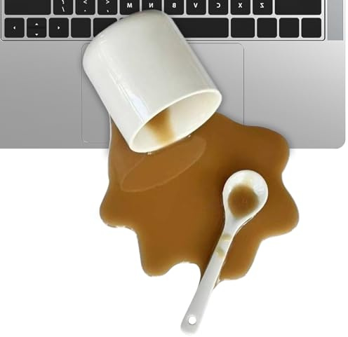 Lpoppcx Soporte para Móvil De Escritorio - Diseño De Café Derramado Soporte Y Base para Teléfono - para Tabletas Y Accesorios De Mesa,para Tabletas Y Coches