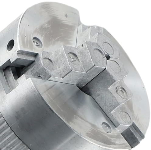 BlissfulAbode Mandril de torno Z011 Mandíbula externa autocentrante de metal, herramientas adecuadas, portabrocas de carbono, torno alto, piezas de metal manuales