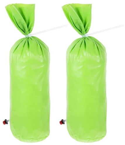 FOMIYES Bewässerungssäcke für Bäume 2 Stück mit Robustem Material und Verstellbarem Wasserabgabesystem für Garten und Dürreprävention bei Sträuchern