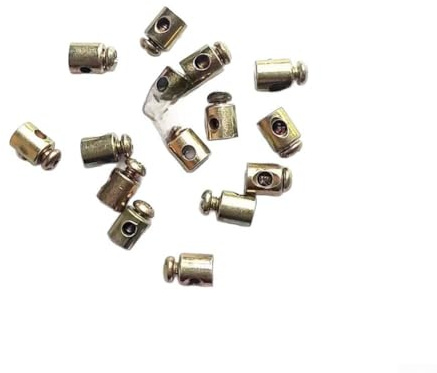 Lot de 100 serre-câbles d'embrayage de moto réglables 8 x 9 mm pour réparation