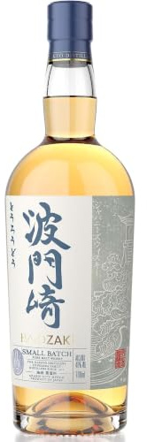 Hatozaki Japanese Whisky I Pure Malt I 46% Vol. I 700ml I Komplexe Aromen von Malz, Honig & Rauch I Bourbon, Sherry & Mizunara Fassreifung I Japanischer Whisky aus der Kaikyō Distillery