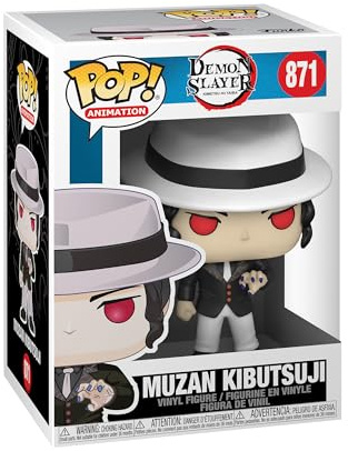 Funko POP! Animation: Demon Slayer - Muzan Kibutsuji - Collectable Vinyl Figure - Gift Idea - Official Merchandise - Toys for Kids & Adults - Anime Fans - Model Figure for Collectors and Display