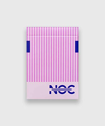 NOC 3000 x 2 Spielkarten-Deck und transparenter Schutzkarten-Hülle (Pink (Limited Edition))