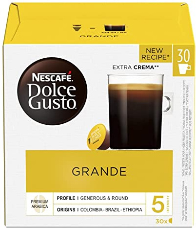DOLCE GUSTO - 30 Capsules Nescafé Grande - ( Lot De 3 )