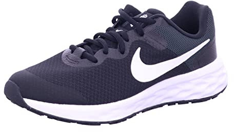 NIKE Revolution 6, Zapatillas de Gimnasia Unisex niños, Black White Dark Smoke Grey Cool Grey, 29.5 EU