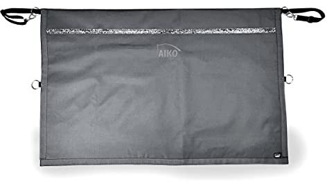 AIKO Boxensperre, Variable Breite 95 x 60cm, robust & schick, grau