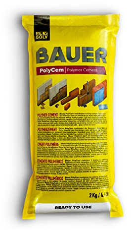 Resolv :: Bauer PolyCem White - Cemento Polimerico Pronto all’Uso, Bianco