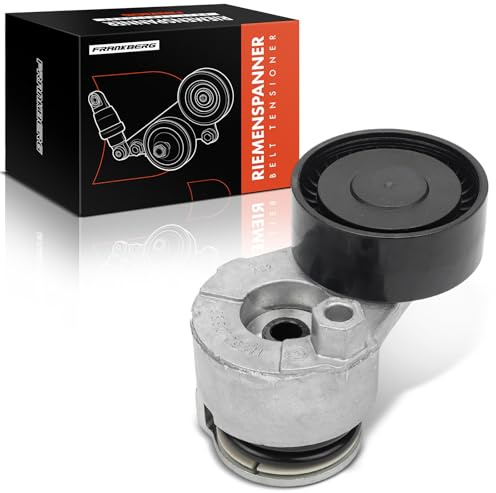 Frankberg Belt Tensioner Belt Pulley Tensioner Compatible with Dokker Duster HS Almera II N16 Qashqai +2 I J10 Kangoo KC0/1 M.e.g.a.n.e II BM0/1 2002-2020