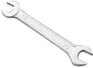 Generic Chiave Inglese Addensare Chiave a Doppia Testa Chiave Aperta Filettatura Acciaio Zincato Chiave Chiave Set for Riparazione Auto Chiave Chiave Universale (Size : 5.5-7mm)