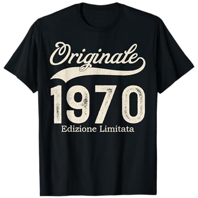 Originale Dal 1970 Edizione Limitata Anni 56 Compleanno Maglietta