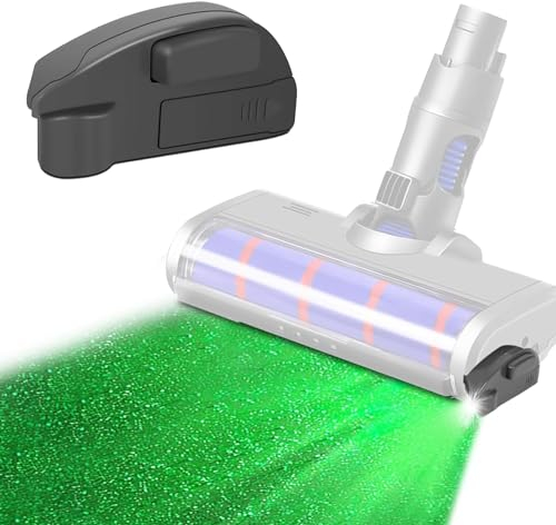 Aspiradora Luz, accesorio de luz universal para detector de polvo, luz de vacío para pelo de animales y pelo de perro para accesorios de cabeza de aspiradora