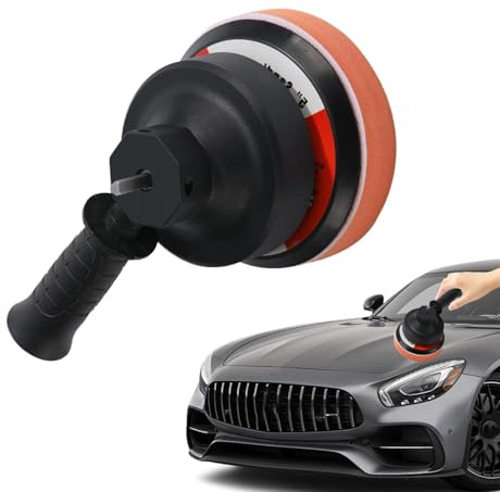 Lucidatrice per pavimenti, Lucidatrice per auto,Lucidatrice elettrica rotativa per auto - Lucidatrice silenziosa con manico rimovibile, kit macchina tampone per lucidare la ceretta